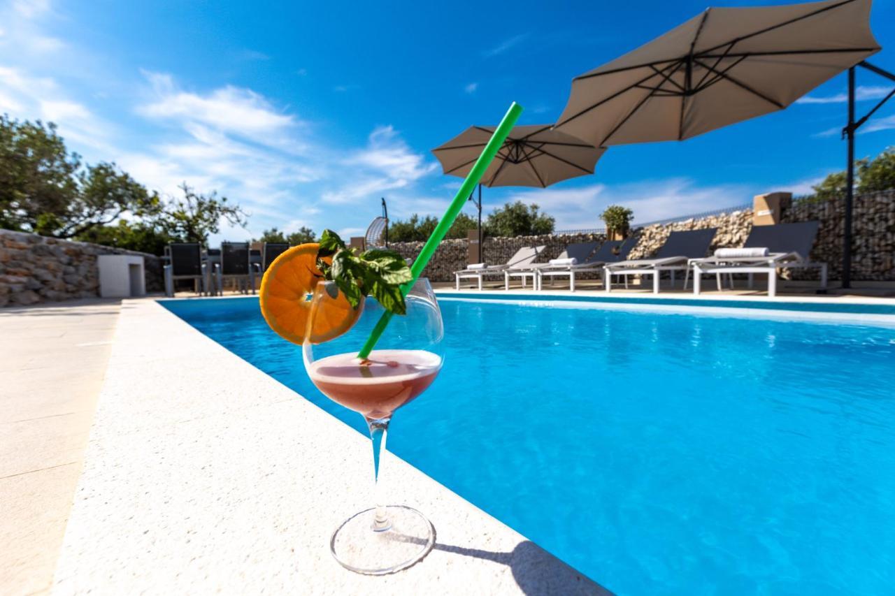 Luxury Apartments Mauro With Heated Pool Bozava Exterior photo