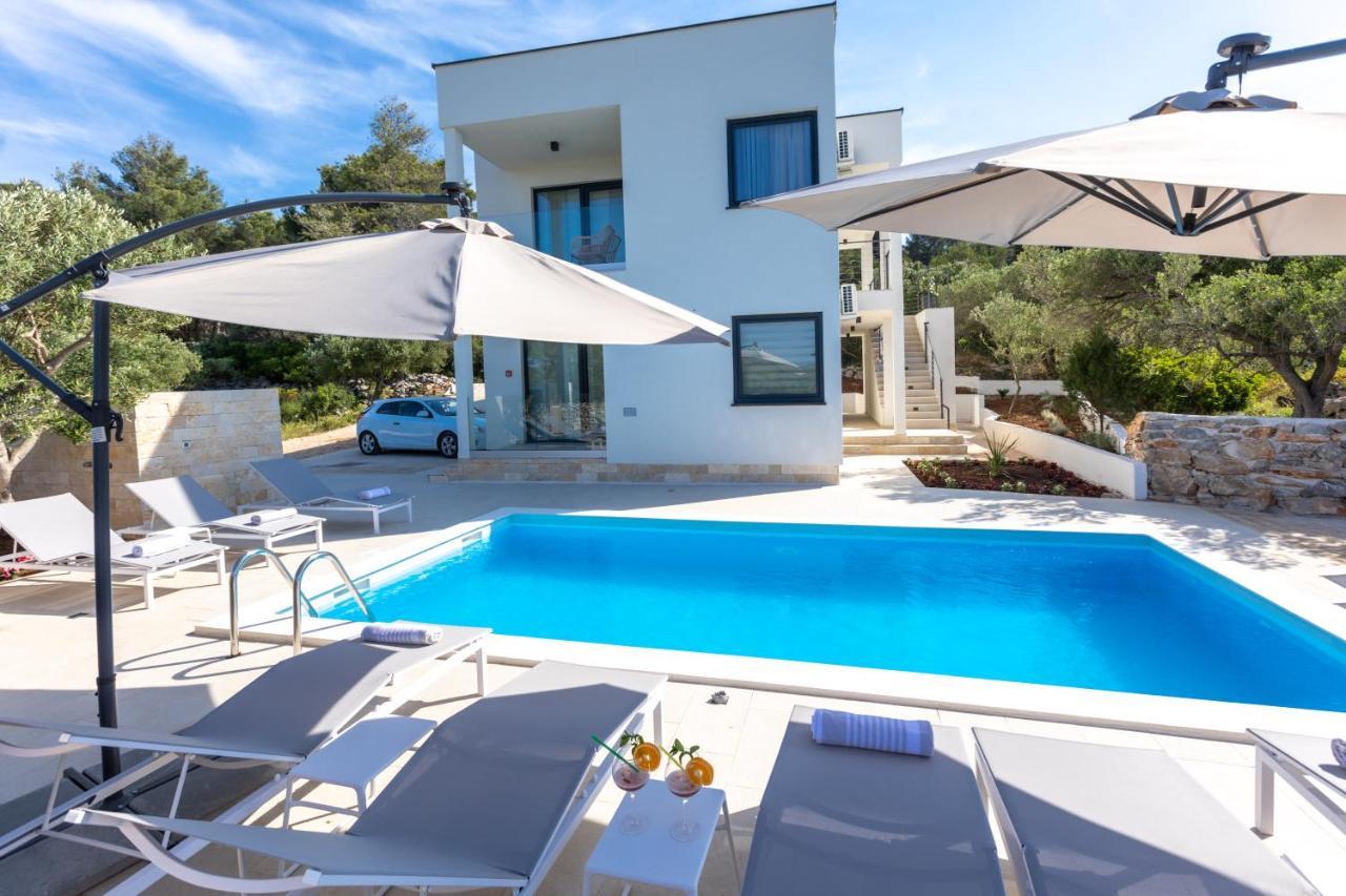 Luxury Apartments Mauro With Heated Pool Bozava Exterior photo